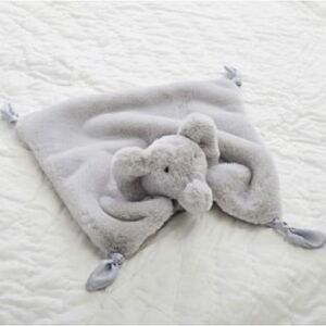 Pottery Barn Kids Elephant Plush Blanket Thumbie